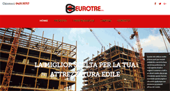 Desktop Screenshot of eurotreedilizia.com